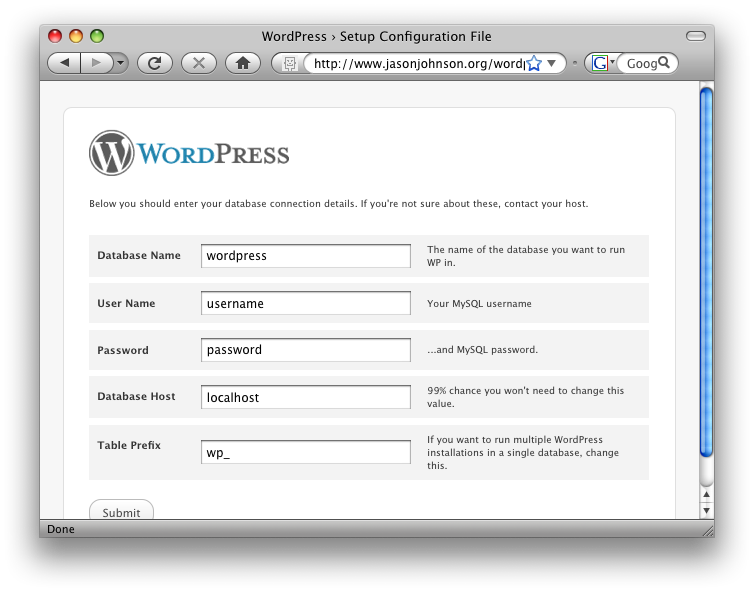 install-wordpress
